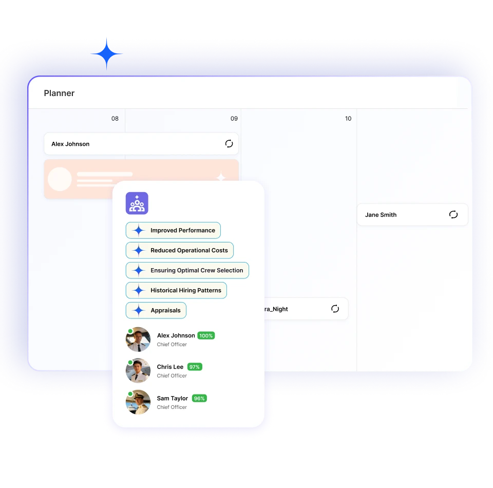 IntelliCrew crew intelligence solution for fleet planning