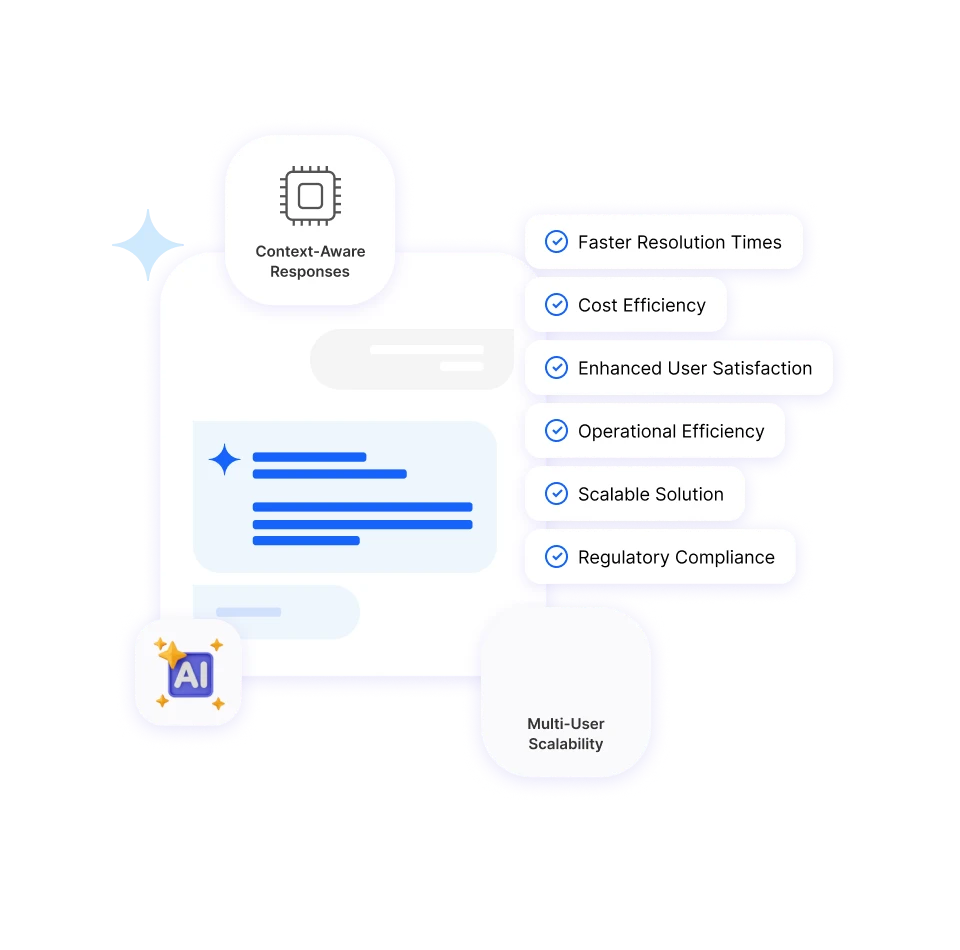 SupportBot AI assistant for maritime support queries